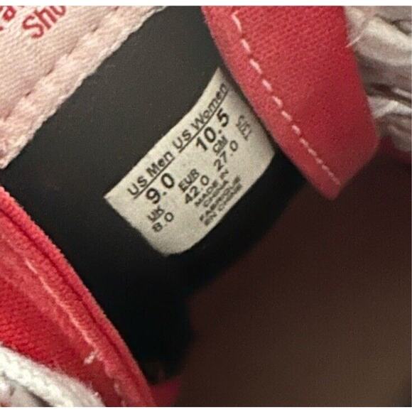 Vans Authentic Red Custom Dip - Picture 11 of 11